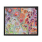 Bespattered Facade Dragon Scales Framed Canvas Art Print | 3 Frame Colors | Multiple Sizes