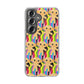 Bespattered Facade 90s Flashback Rainbow Trolls Clear Case