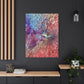 Bespattered Facade Resin Petri Macro Photograph Stretched Matte Canvas Art Prints | Multiple Sizes