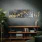 Bespattered Facade You're Golden Stretched Matte Canvas Art Prints | Multiple Sizes