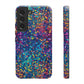 Bespattered Facade Party Time Rainbow Confetti Dots Tough Case