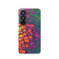 Bespattered Facade Neon Butterfly Snap Case