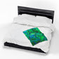 Bespattered Facade Radioactive Velveteen Plush Blanket | 3 Sizes