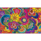 Laurel Burch Carlotta's Garden Oversized Beach Towel - Microfiber, Quick-Dry