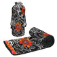 Laurel Burch Orange Blossoms Oversized Beach Towel - Microfiber, Quick-Dry