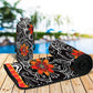 Laurel Burch Orange Blossoms Oversized Beach Towel - Microfiber, Quick-Dry