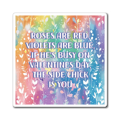 Bespattered Facade "Side Chick Poetry" Refrigerator Magnet