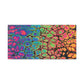 Bespattered Facade Neon Goodness Stretched Matte Canvas Art Prints | Multiple Sizes