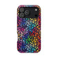 Bespattered Facade Rainbow Paint Splatter Leopard Impact-Resistant Case