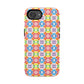 Bespattered Facade Geometric Rainbow Mosaic Tough Case