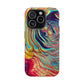 Bespattered Facade Rainbow Rings Abstract Art MagSafe Tough Case