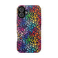 Bespattered Facade Rainbow Paint Splatter Leopard Impact-Resistant Case