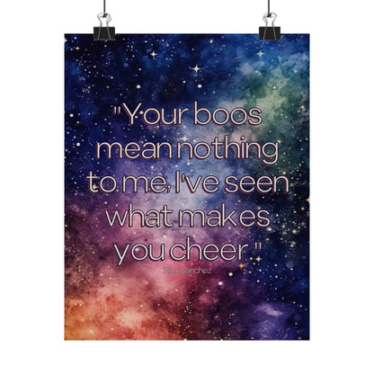 Bespattered Facade "Your Boos Mean Nothing to Me" Giclée Archival Matte Paper Prints