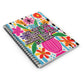 Bespattered Facade Rainbow "Asshole Vase" Spiral Notebook - Lined Pages