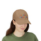 Childless Pet Person Rainbow Embroidered Classic Cap (10 Hat Colors)