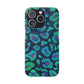 Bespattered Facade Emerald Leopard Snap Case
