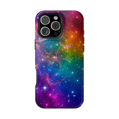 Bespattered Facade Rainbow Universe MagSafe Tough Case