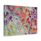 Bespattered Facade Dragon Scales Stretched Matte Canvas Art Prints | Multiple Sizes