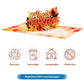 Happy Thanksgiving Frndly Pop Up Card