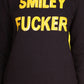 Any Old Iron x Smiley Mens Smiley Fucker Sweatshirt