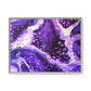 Bespattered Facade Purple Haze Framed Canvas Art Print | 3 Frame Colors | Multiple Sizes