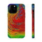 Bespattered Facade Rainbow Vortex Impact-Resistant Case