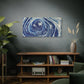 Bespattered Facade Fluid Art Abstract Painting Stretched Matte Canvas Art Prints | Multiple Sizes