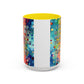 Bespattered Facade Tuesdays Can Go Fuck Themselves Colorful Rainbow Mugs | Eight Colors | 11oz or 15oz