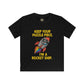 I’m a Rocket Ship Autism Shirt for Kids – Funny Raccoon Neurodiversity Tee