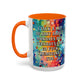 Bespattered Facade Tuesdays Can Go Fuck Themselves Colorful Rainbow Mugs | Eight Colors | 11oz or 15oz