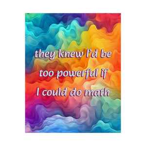Bespattered Facade "They Knew I'd Be Too Powerful" Giclée Archival Matte Paper Prints
