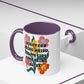 "Sorry for Being Weird" Rainbow Flowers Mug | Eight Colors | 11oz or 15oz