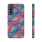 Bespattered Facade Rainbow Nebula Impact-Resistant Case