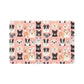 Bespattered Facade "I'm Here With My Posse" Pet Food Mat