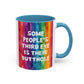 Bespattered Facade All-Seeing Butthole Rainbow Mug | Eight Colors | 11oz or 15oz