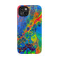 Bespattered Facade Rainbow Impact-Resistant Case
