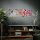 Bespattered Facade Dragon Scales Stretched Matte Canvas Art Prints | Multiple Sizes