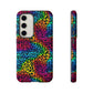 Bespattered Facade Rainbow Animal Print Tough Case