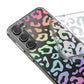 Bespattered Facade Pastel Rainbow Leopard Clear Case