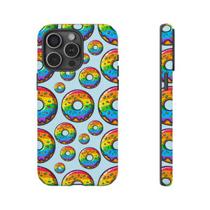 Bespattered Facade Rainbow Sprinkle Donut Tough Case