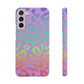 Bespattered Facade Rainbow Leopard Snap Case