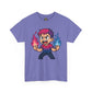 Bi-Furious Cartoon Pride Tee – Unisex Heavy Cotton Shirt for Gamers, Comic Fans & LGBTQ+ Allies