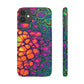 Bespattered Facade Neon Butterfly Snap Case