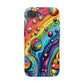 Bespattered Facade Rainbow Vomit MagSafe Tough Case