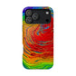 Bespattered Facade Rainbow Vortex Impact-Resistant Case