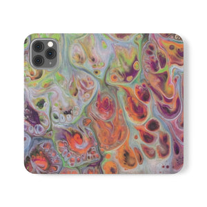 Bespattered Facade Dragon Scales Flip Case