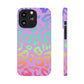 Bespattered Facade Rainbow Leopard Slim Case