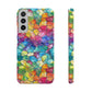 Bespattered Facade Rainbow Mosaic Snap Case