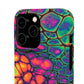 Bespattered Facade Neon Butterfly Snap Case