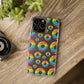 Bespattered Facade Rainbow Sprinkle Donut Clear Case